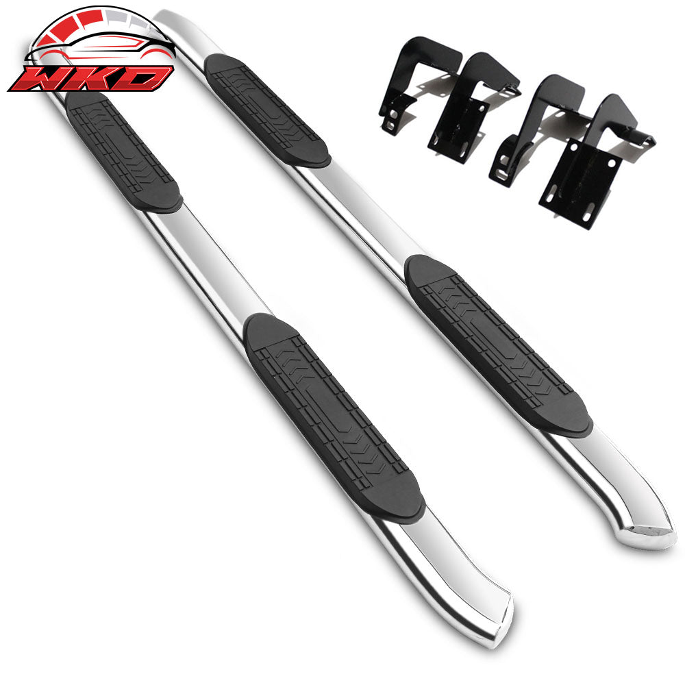 Fits 99-16 F250 F350 SuperDuty Super Cab 5Inch SS Stainless Steel Side Steps Bar
