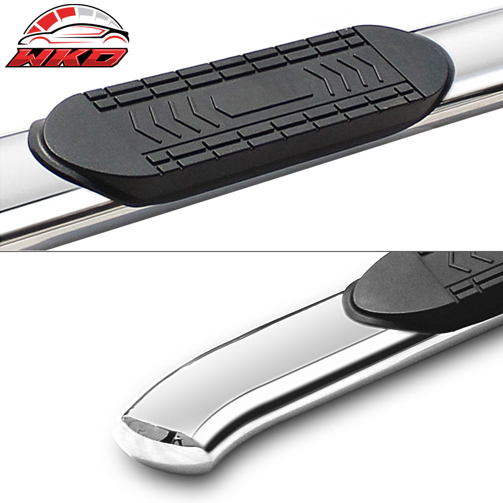 Fits 99-16 F250 F350 SuperDuty Super Cab 5Inch SS Stainless Steel Side Steps Bar