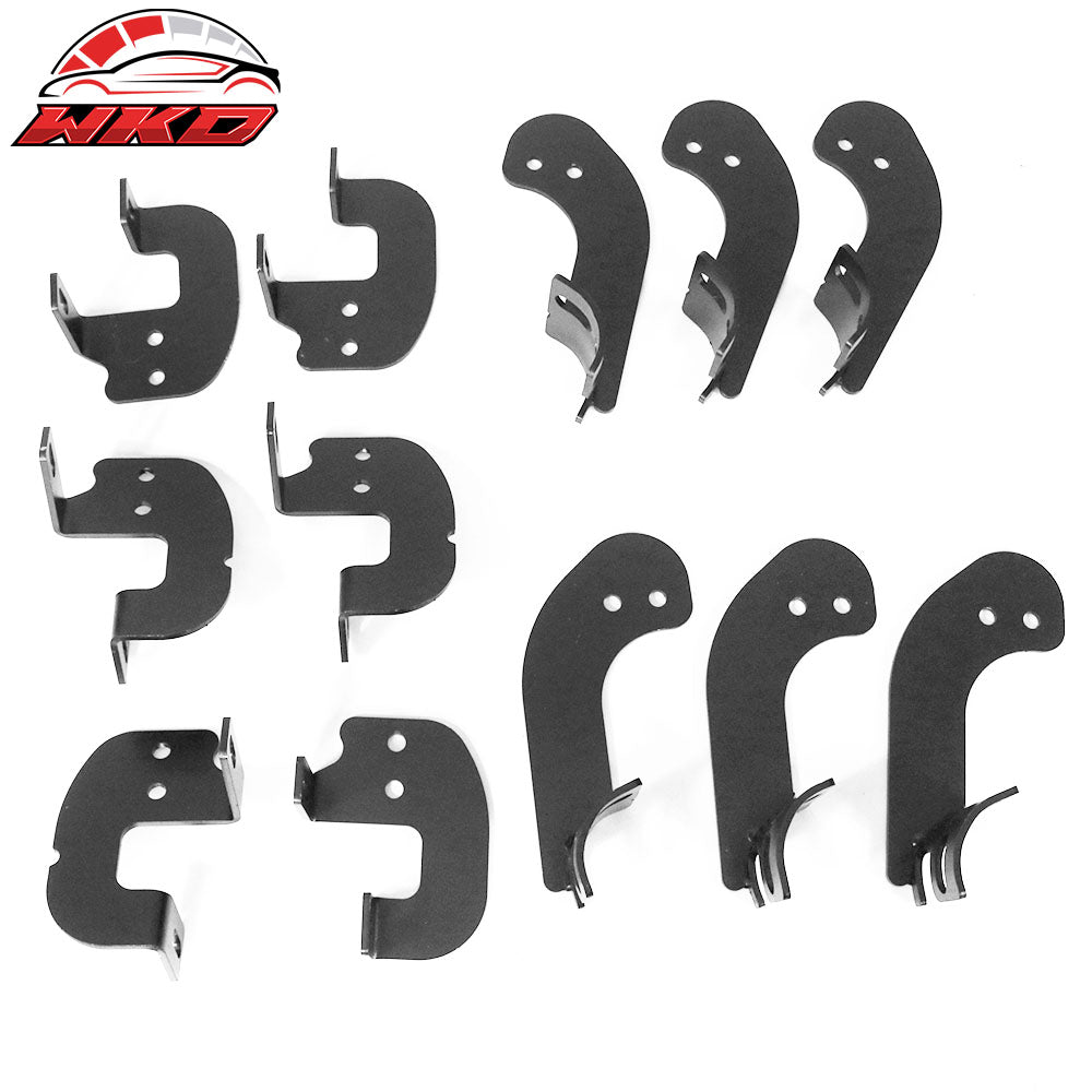 Fits 17-22 Ford F-250 Superduty Super Cab BCK Style Side Step Bars