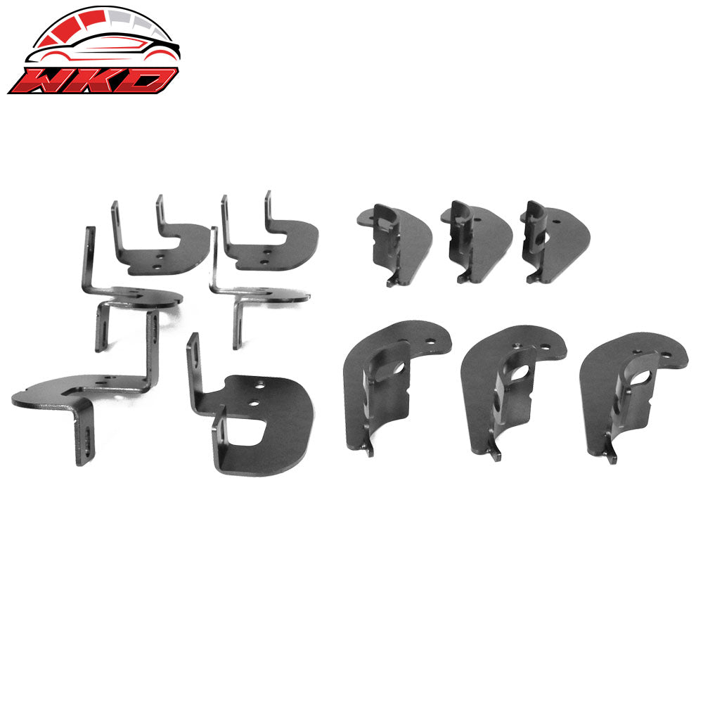 Fits 17-22 Ford F-250 Superduty Super Cab BCK Style Side Step Bars