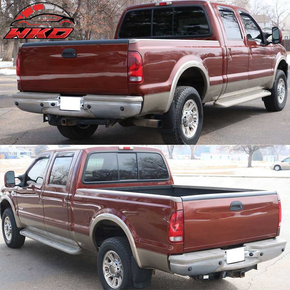 Fits 99-07 Ford F250 F350 F450 Super Duty Tailgate Molding Trunk Protector Cover