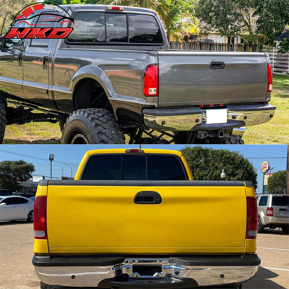 Fits 99-07 Ford F250 F350 F450 Super Duty Tailgate Molding Trunk Protector Cover