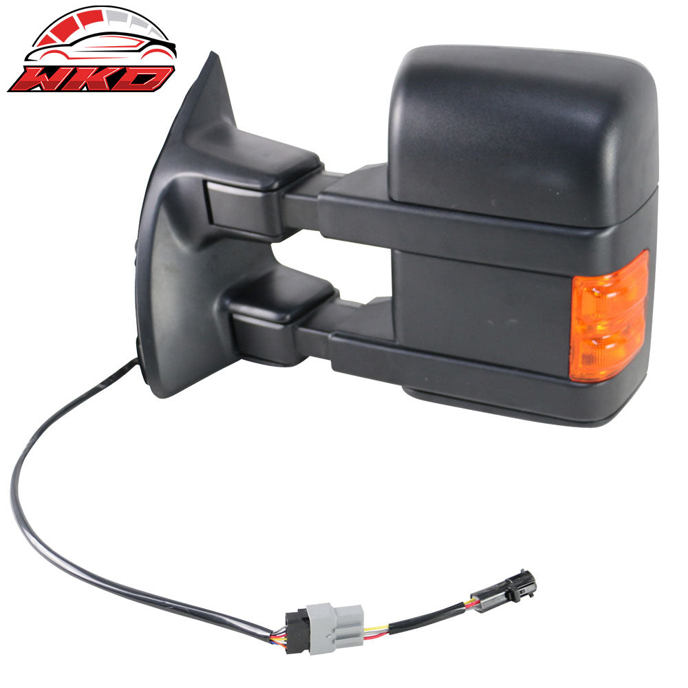Fits 03-07 F250 Side View Mirror Power Heated Turn Signal Light Arrow Lamp