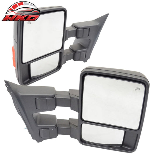 Wholesale 03-07 Ford F250 Side View Tow Mirrors Extension Power Heated Turn Light - Wikond Auto