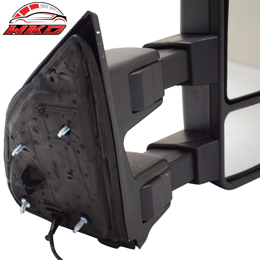 Fits 03-07 Ford F250 Side View Tow Mirrors Extension Power Heated Turn Light