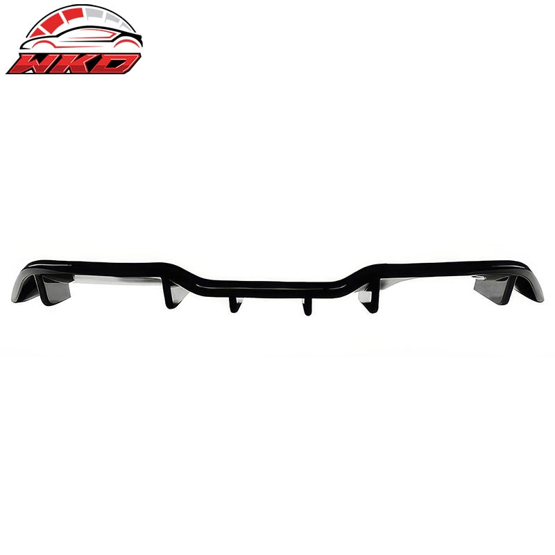 Wholesale 14-19 Ford Fiesta ST & ST Line IKON Style Rear Bumper Diffuser Gloss Black - Wikond Auto