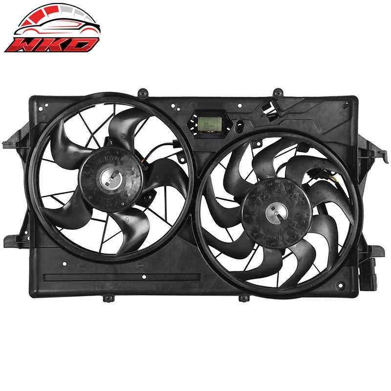 Wholesale 03-04 Ford Focus 2.0L DOHC Engine Radiator Dual Cooling Fan Assembly Kit