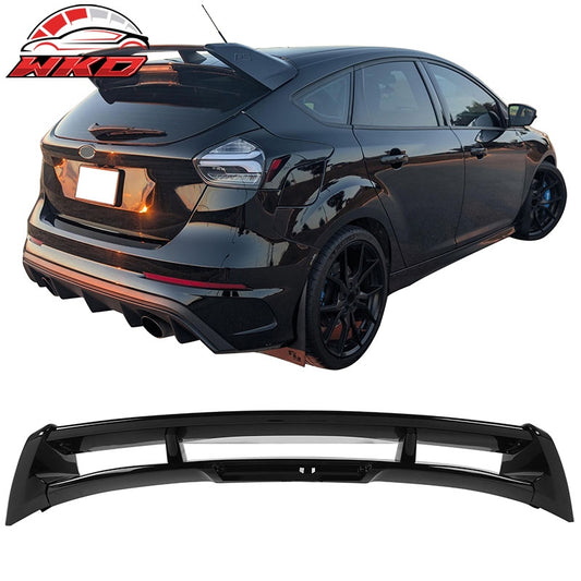 Wholesale For 12-18 Ford Focus Hatchback RS Style Gloss Black Rear Window Roof Spoiler ABS - Wikond Auto