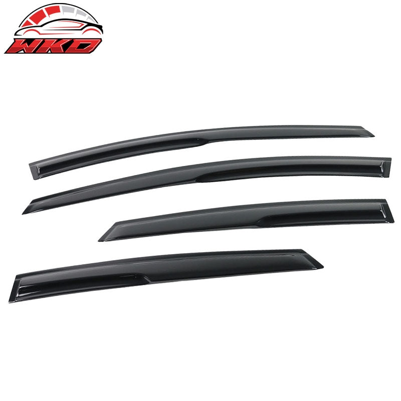 Wholesale 08-11 Ford Focus Mugen Style Acrylic Window Visors 4Pc Set
