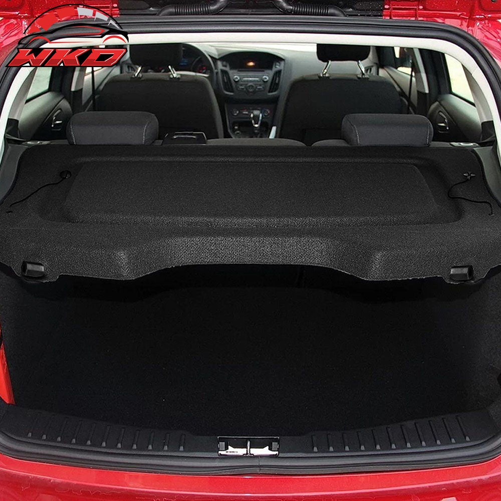 Fits 12-18 Ford Focus Hatchback Non Retractable Cargo Cover Board Tonneau Shield