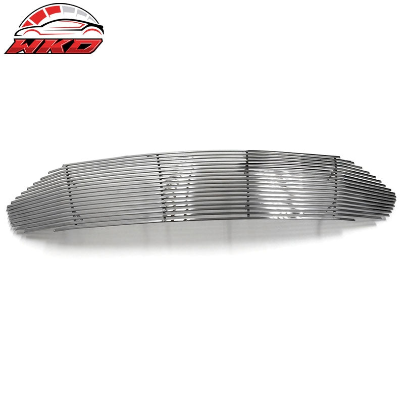 Fits 13-15 Ford Fusion Chrome Billet Style Front Upper Grille Stainless Steel