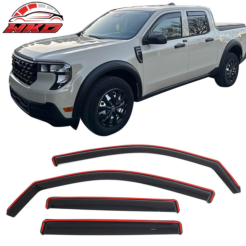 Wholesale 22-26 Ford Maverick In-Channel Window Visors Vent Rain Guards Deflectors