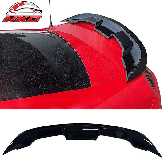 Wholesale 10-14 Ford Mustang Trunk Spoiler Convert To 2020 GT500 Style - Gloss Black