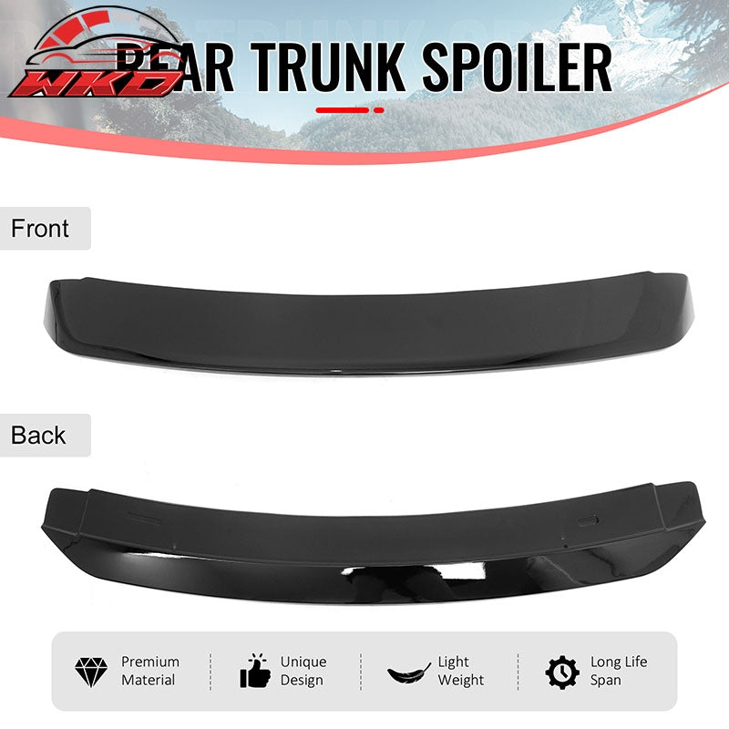 Fits 05-09 Ford Mustang 2DR GT500 Style Gloss Black Rear Trunk Spoiler Wing ABS