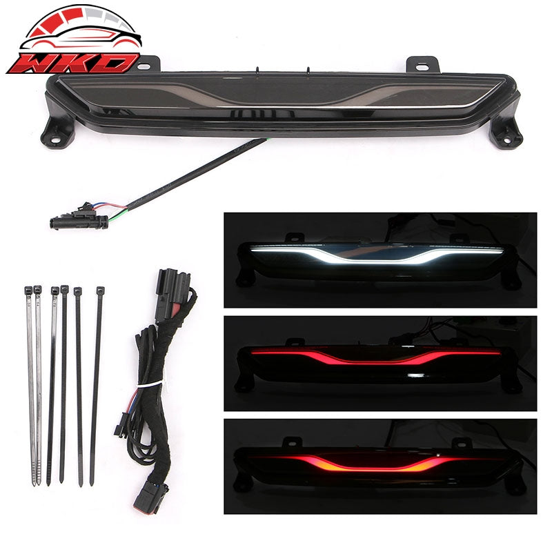 For 18-23 Ford Mustang Bumper Conversion + Fender + Hood + Diffuser +Side Skirts