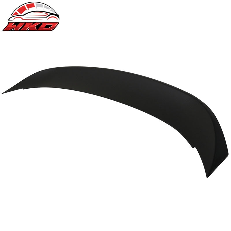 Fits 10-14 Ford Mustang D Style Matte Black Rear Trunk Lid Spoiler Wing Lip ABS