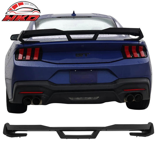 Wholesale 24-26 Ford Mustang Dark Horse HP Style Trunk Spoiler Wing Matte Black ABS