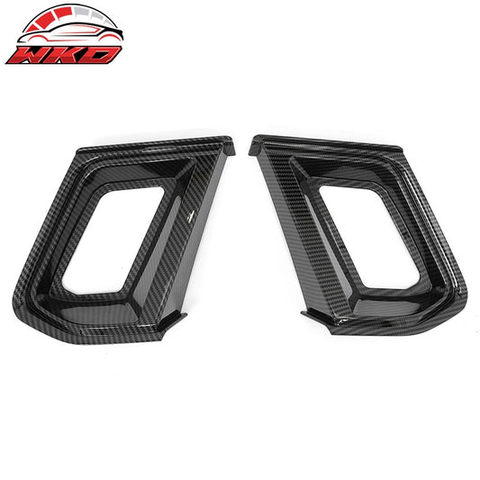 Wholesale 24-26 Ford Mustang Ecoboost GT Style Front Upper Grille Carbon Fiber Print - Wikond Auto