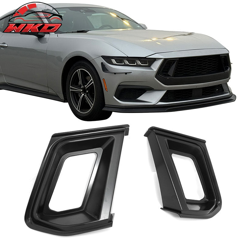 Wholesale 24-26 Ford Mustang Ecoboost GT Style Front Upper Grille Matte Black ABS 2PC