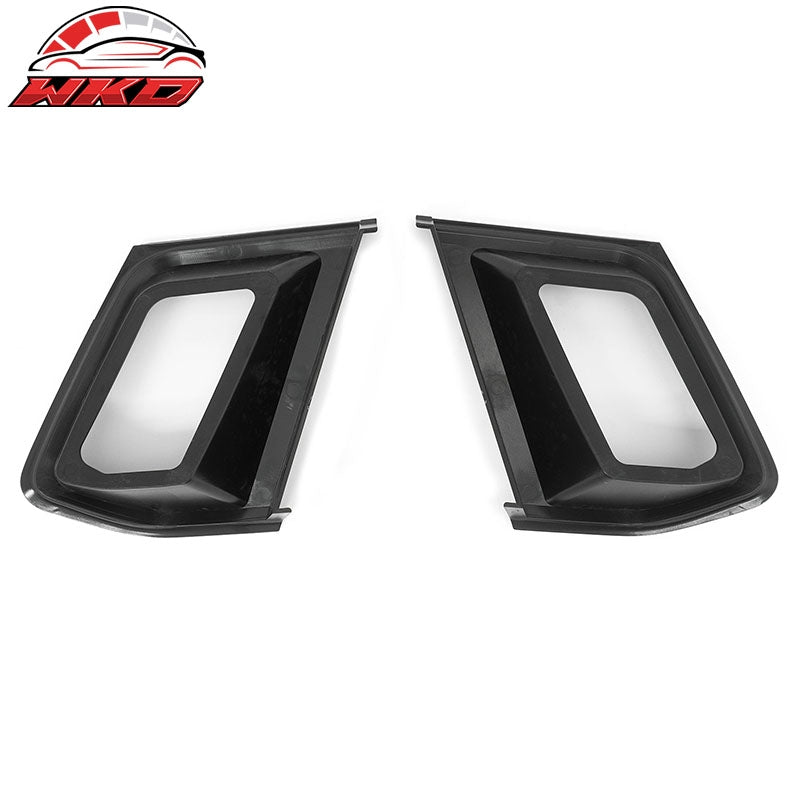 Fits 24-26 Ford Mustang Ecoboost GT Style Front Upper Grille Matte Black ABS 2PC
