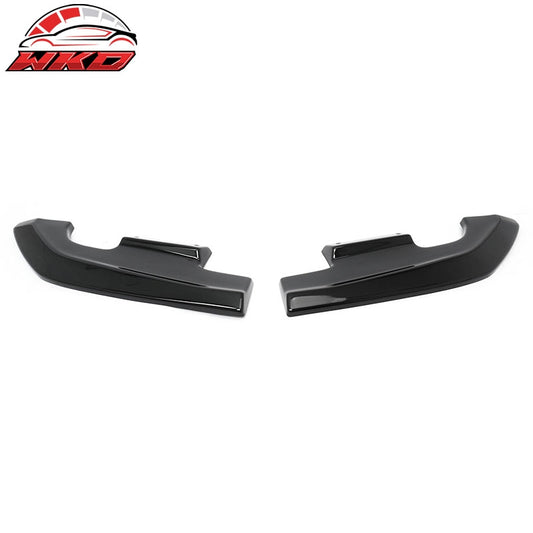 Wholesale 24-26 Ford Mustang Ecoboost& GT R Style Rear Bumper Aprons Gloss Black 2PCS - Wikond Auto