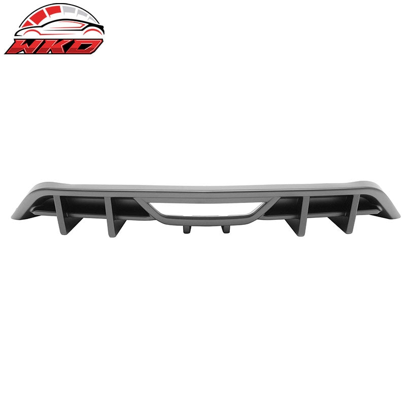 Wholesale 18-23 Ford Mustang Ecoboost IKON Style Rear Bumper Diffuser PP Matte Black - Wikond Auto
