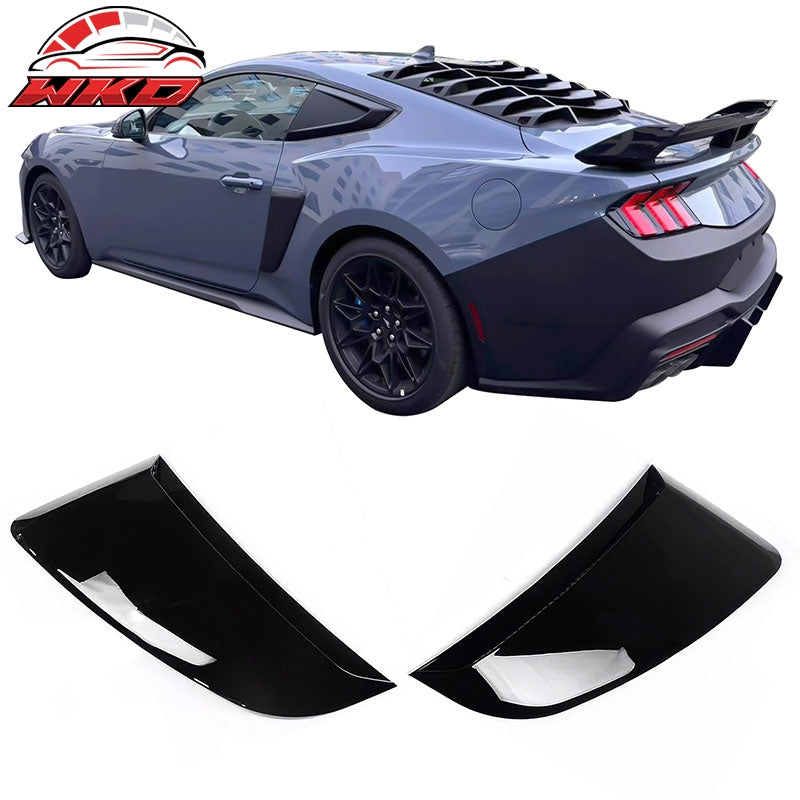 Wholesale 24-26 Ford Mustang IKON ABS Rear Fender Vent Door Garnish Cover Gloss Black