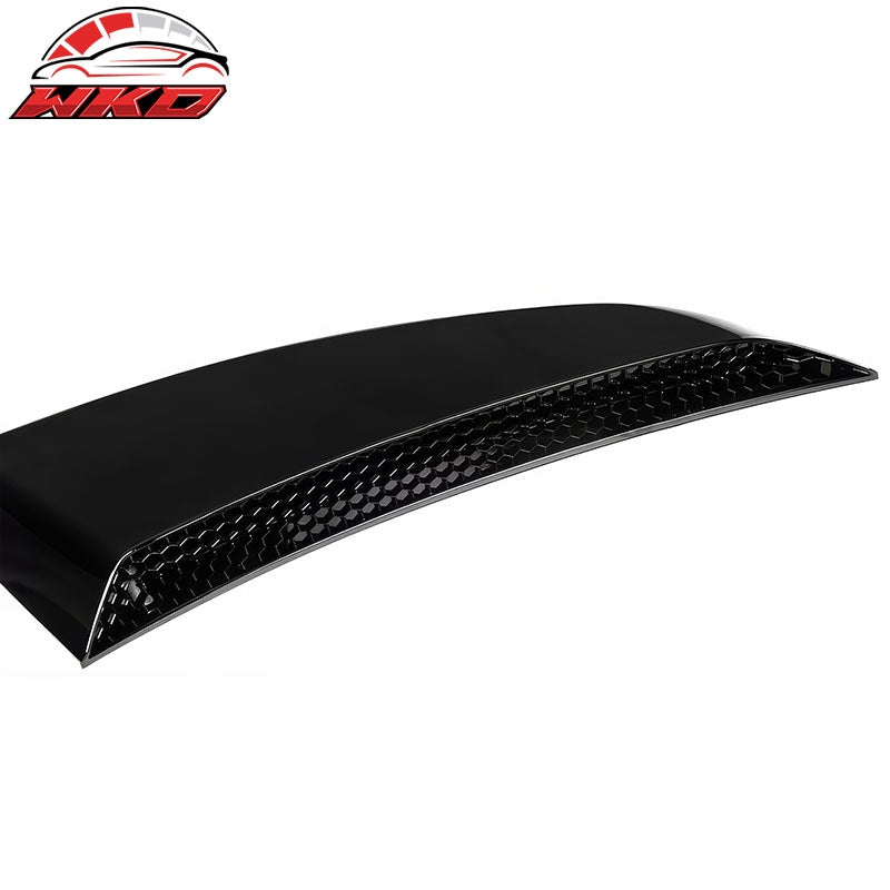 Fits 24-26 Ford Mustang IKON ABS Rear Fender Vent Door Garnish Cover Gloss Black