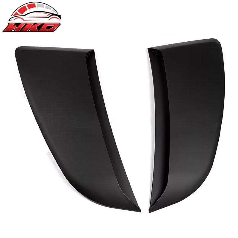 Fits 24-26 Ford Mustang IKON ABS Rear Fender Vent Door Garnish Cover Matte Black