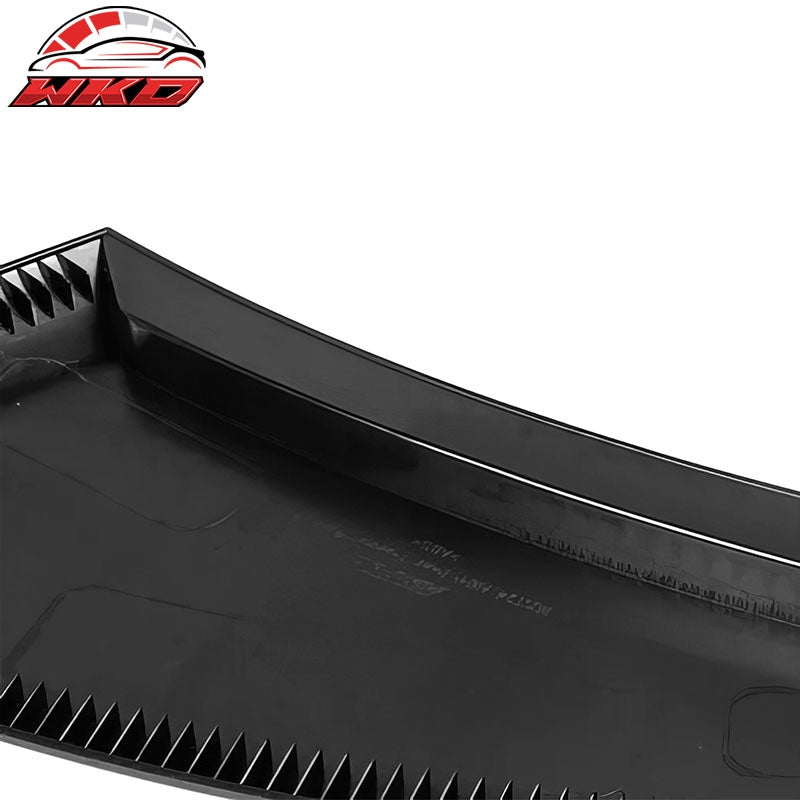 Fits 24-26 Ford Mustang IKON ABS Rear Fender Vent Door Garnish Cover Matte Black