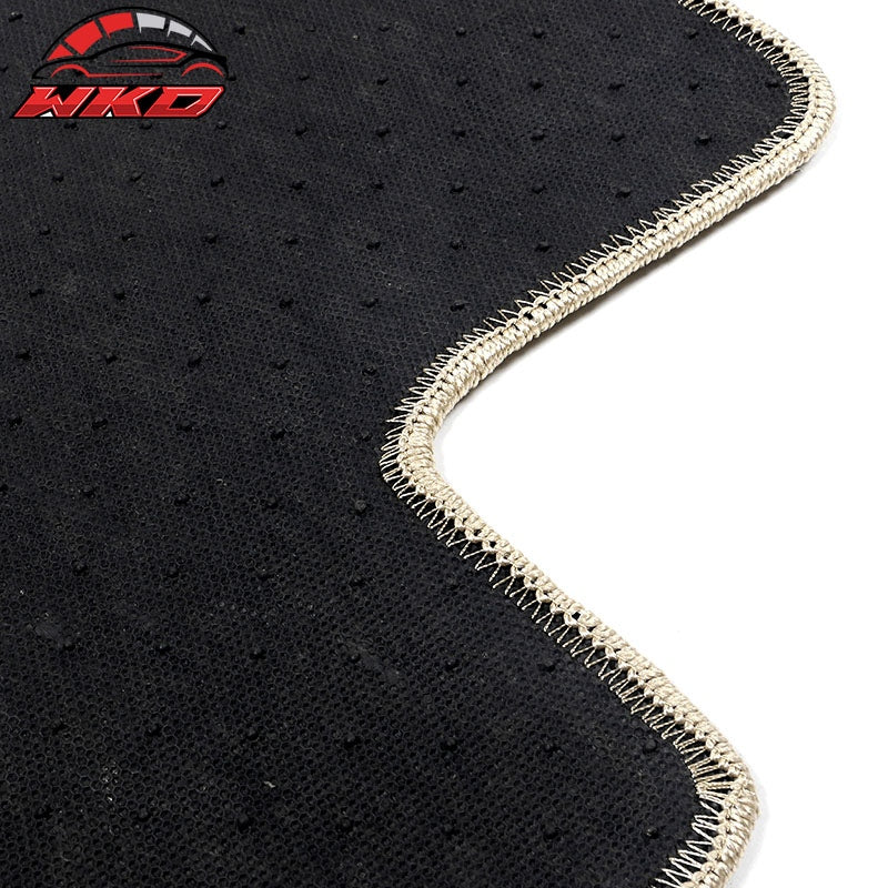 Fits 05-09 Ford Mustang Car Floor Mats Liner Front Rear Nylon Beige Carpet 4PC