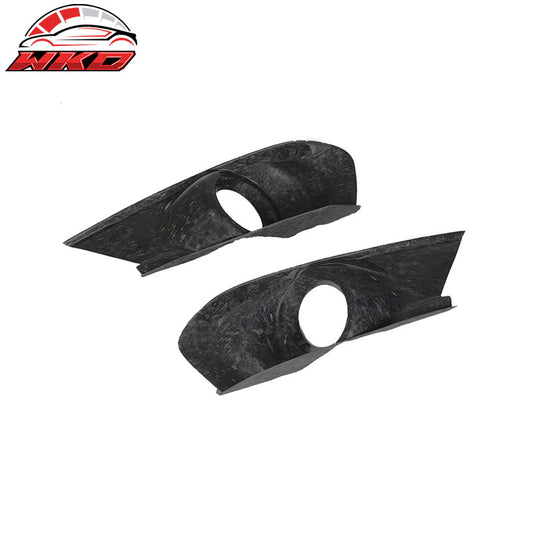 Wholesale 15-17 Ford Mustang Coupe 2PCS Fog Light Cover Kit Forged Matte Carbon Fiber