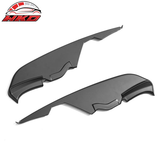 Wholesale 15-17 Ford Mustang MD Style Matte Black Fog Light Lamp Eyebrow Cover Trims