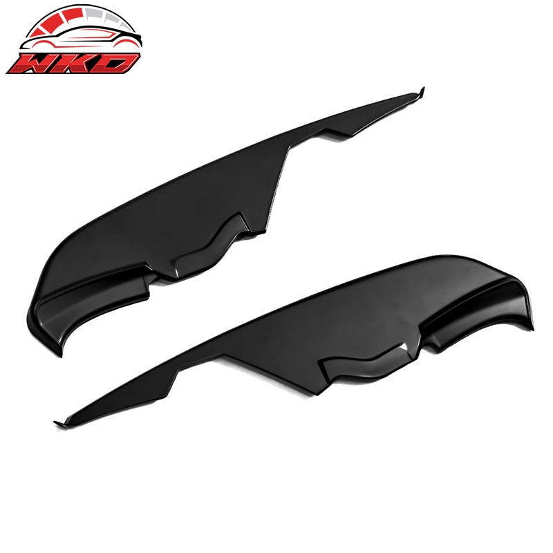 Wholesale 15-17 Ford Mustang Fog Light Splitters MD Style Gloss Black Lamp Trim