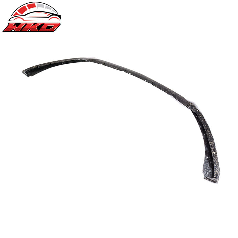 Fits 15-17 Mustang OE Style Front Bumper Lip Forged Carbon Fiber
