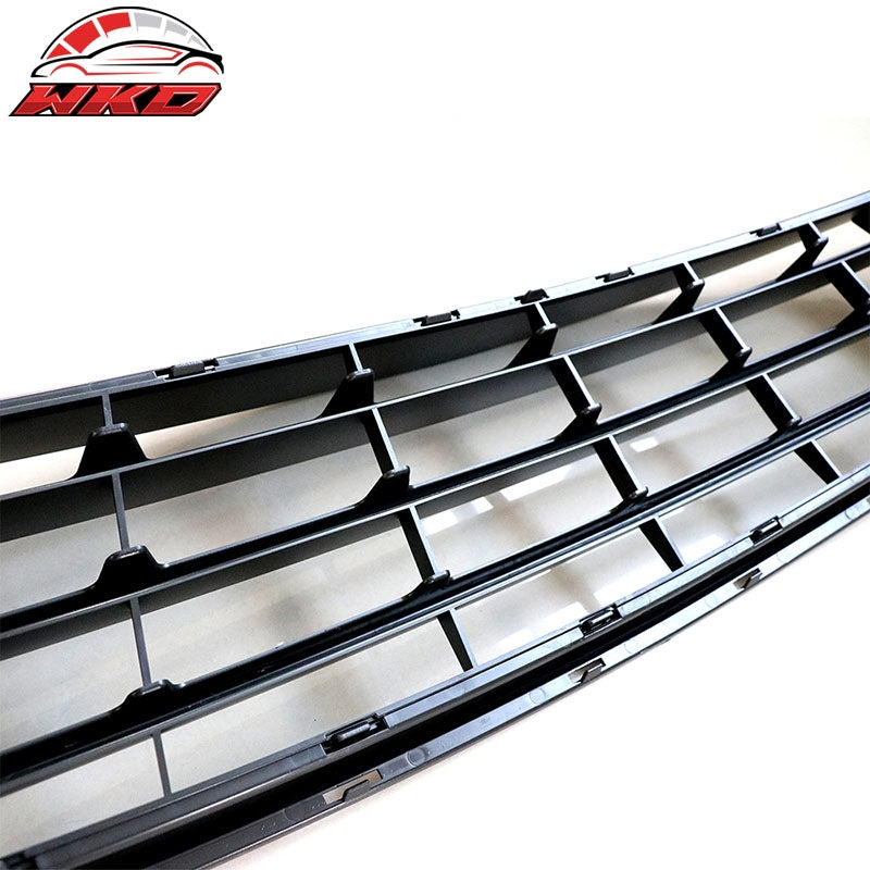 Fits 18-23 Ford Mustang Front Bumper Hood Upper Grill Grille ABS Matte Black