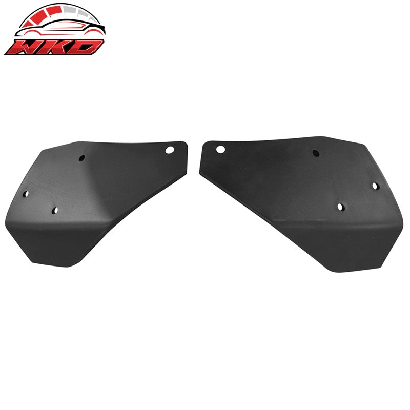 Fits 15-23 Ford Mustang GT Style Front Bumper Corner Spoiler Winglet Splitter PP