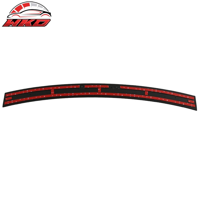 Fits 15-23 Ford Mustang GT350 Style Matte Black Rear Trunk Spoiler Wing ABS