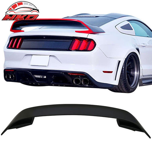 Wholesale 15-23 Ford Mustang GT350 V2 Style Rear Trunk Spoiler Wing Lip Unpainted ABS