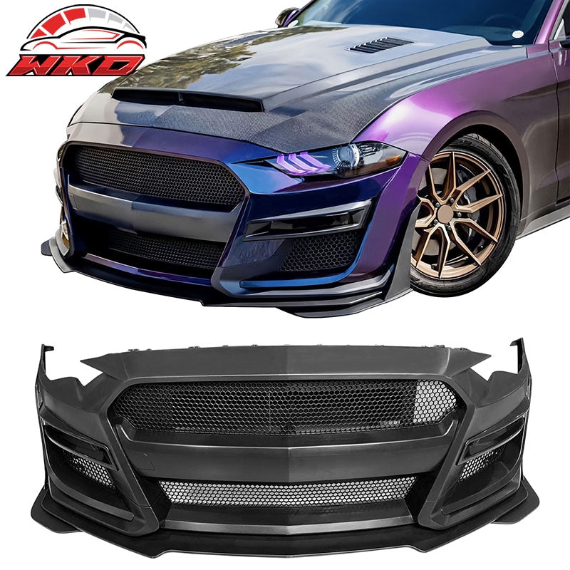 Wholesale 18-23 Ford Mustang GT500 Style Front Bumper Cover Replacement - PP