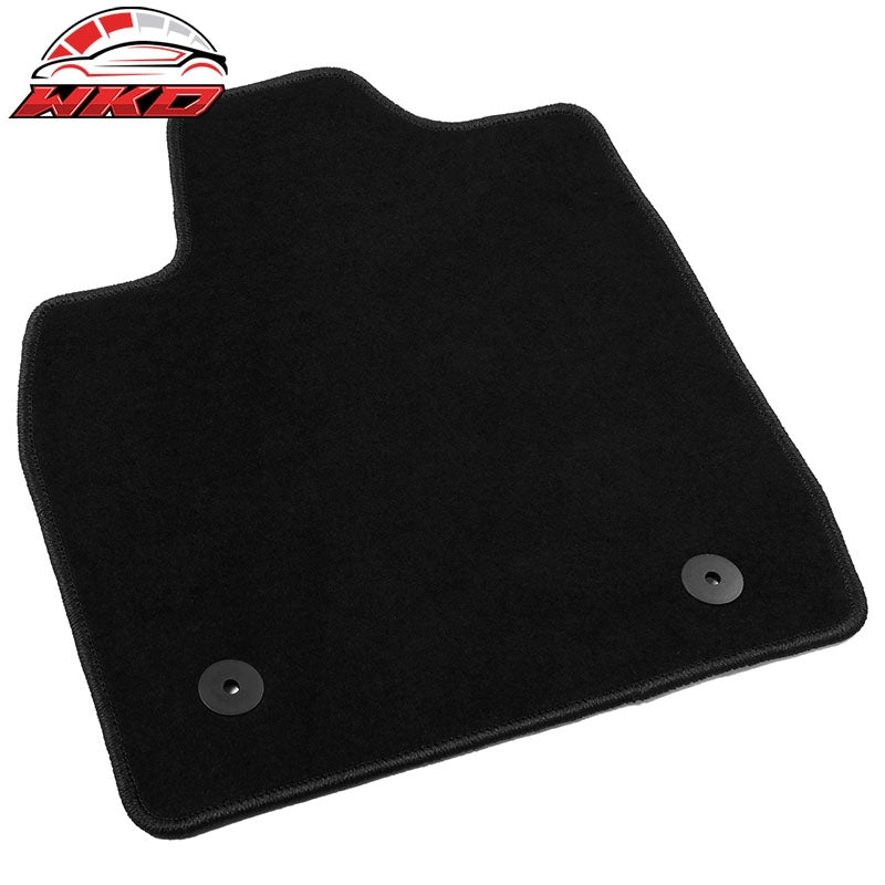Fits 21-26 Ford Mustang Mach-E Nylon Floor Mats Liner Black Front Rear Carpets