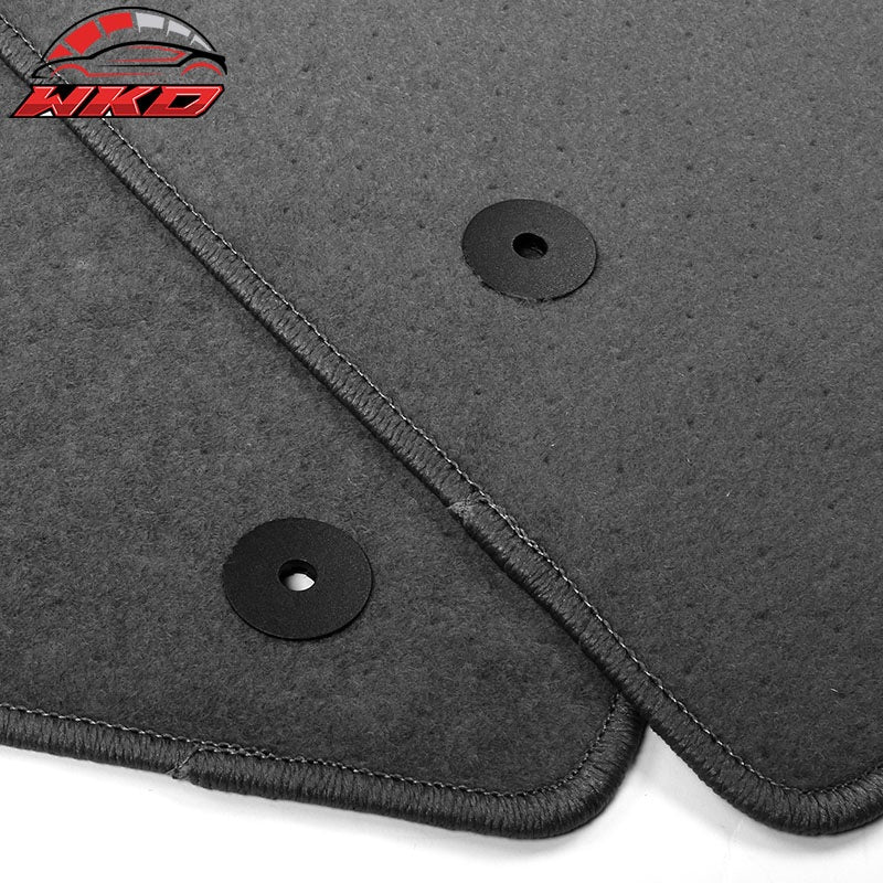 Fits 21-26 Ford Mustang Mach-E Nylon Floor Mats Liner Gray Front Rear Carpets