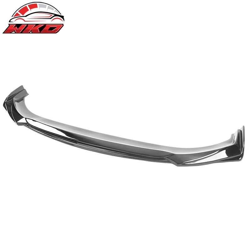 Fits 21-23 Ford Mustang Mach-E Gloss Black Front Bumper Lip Spoiler Splitter 1PC