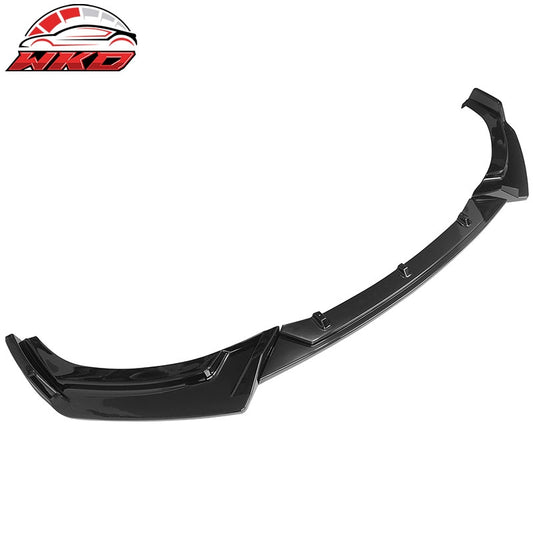 Wholesale 21-23 Ford Mustang Mach-E GT 3PCS Front Bumper Lip Spoiler PP Gloss Black