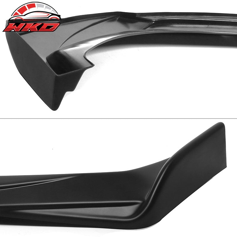 Fits 21-23 Ford Mustang Mach-E Matte Black Front Bumper Lip Spoiler Splitter 1PC