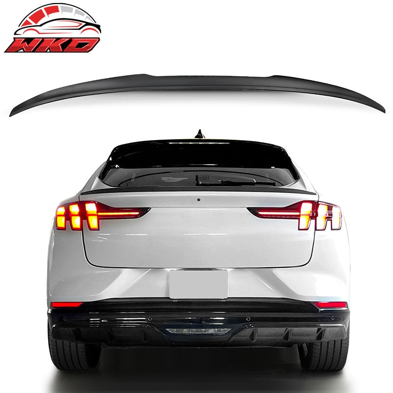Wholesale Rear Trunk Spoiler Wing 21-26 Ford Mustang Mach-E IKON 2 Style Unpainted