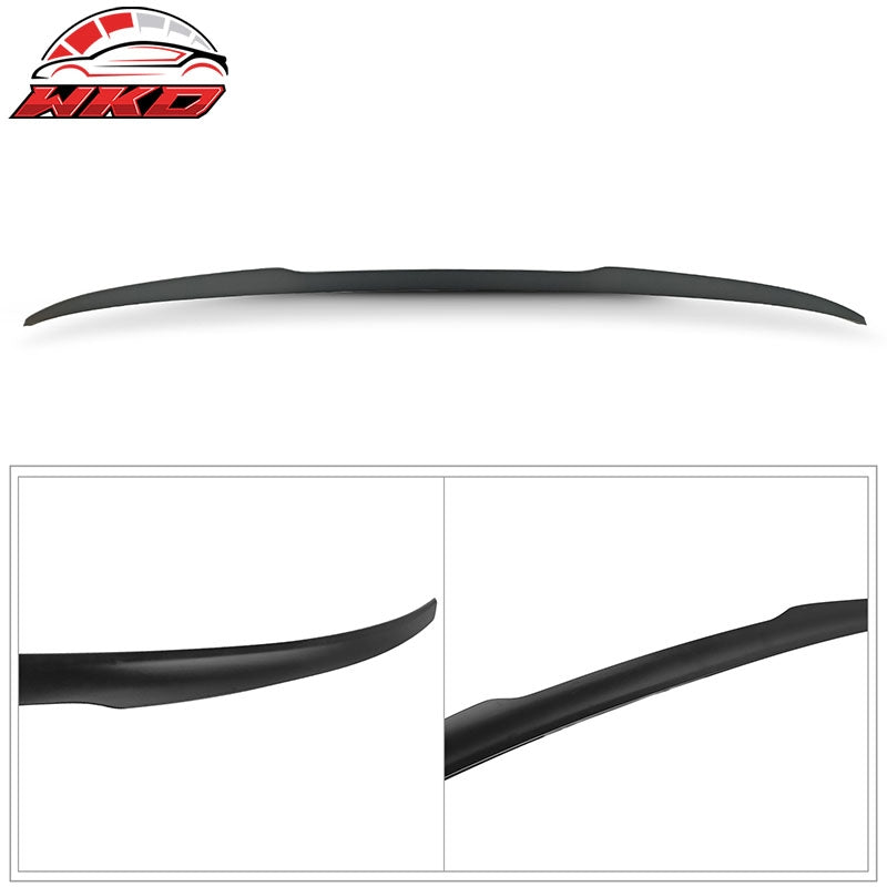 Rear Trunk Spoiler Wing Fits 21-26 Ford Mustang Mach-E IKON 2 Style Unpainted