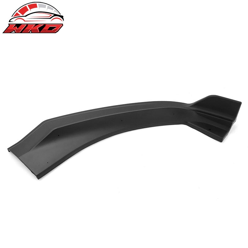 Fits 21-26 Ford Mustang Mach-E IKON Style 3PCS Front Bumper Lip PP Matte Black