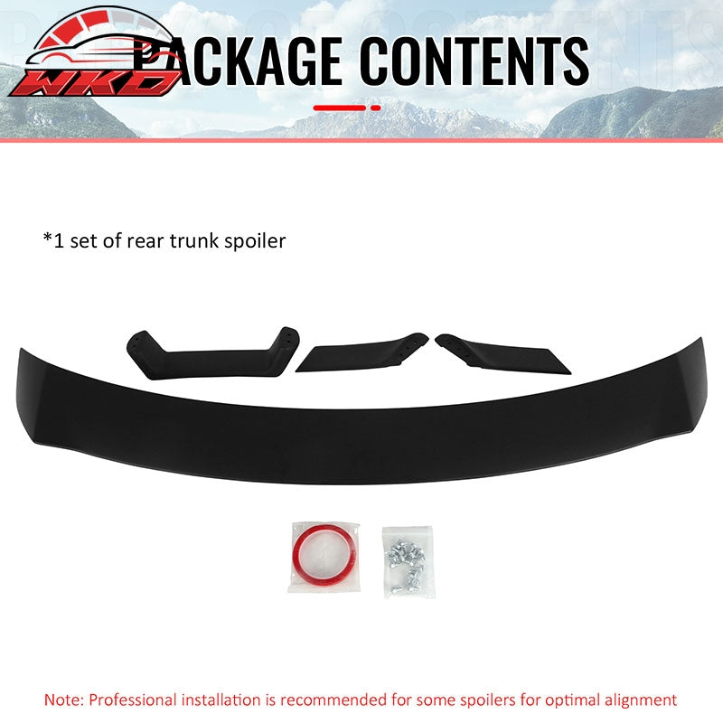 Wholesale 24-26 Ford Mustang OE GT Performance Style Trunk Spoiler Matte Black ABS - Wikond Auto