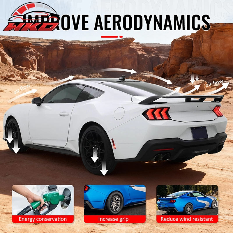 Wholesale 24-26 Ford Mustang OE GT Performance Style Trunk Spoiler Matte Black ABS - Wikond Auto